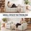 2 Seater Fabric Corner Sofa-128842350