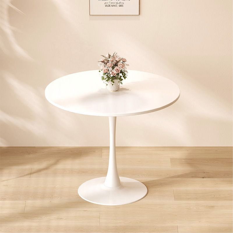 Table basse blanche moderne 31,5 po, Blanc