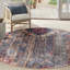 Tapis bleu / rouge du sud-ouest lavable à la machine-1285990120