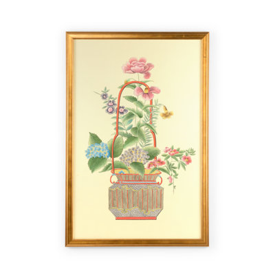 Chinoiserie Basket II Print by Jamie Merida