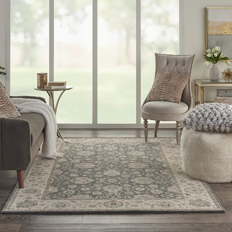 Isadora Wool Oriental Indoor Rug, Rectangle 3'6" x 5'6"
