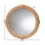 Miroir d'appoint mural Sorella Bohemian Brown