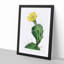 Flowering Prickly Pear Cactus - Framed Print-55576538-55576542