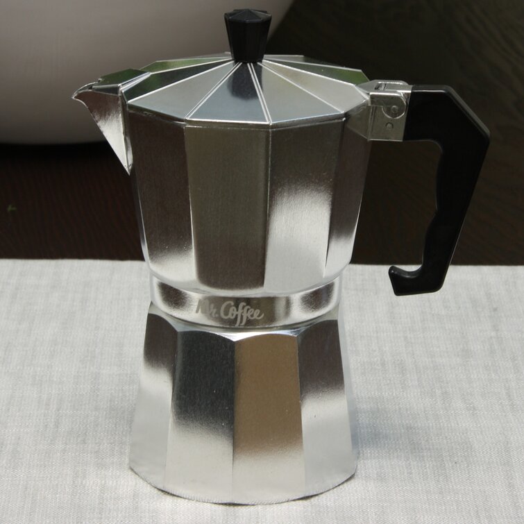 j&v Textiles Stovetop Espresso And Coffee Maker, Moka Pot For