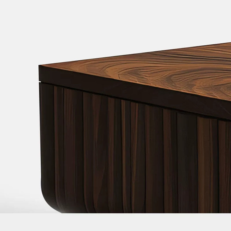 Table basse carrée de style italien