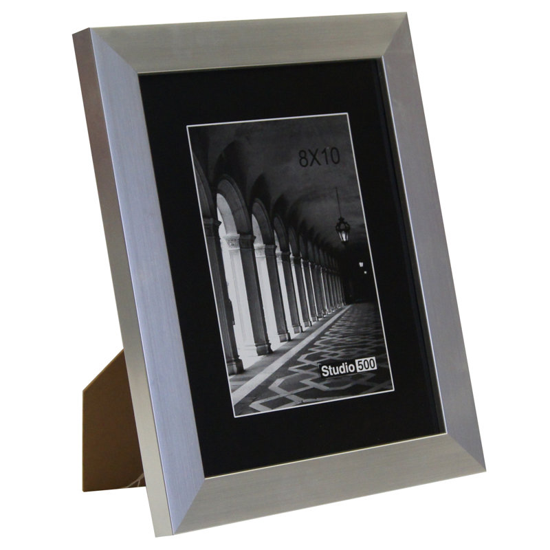 Cadre photo Modern Contemporary, Noir mat, 10 po x 8 po
