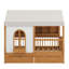 Lit maison avec grands tiroirs-676225265