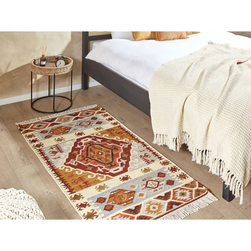 Billib Southwestern Hand Woven Area Rug, Rectangle 80 x 150cm
