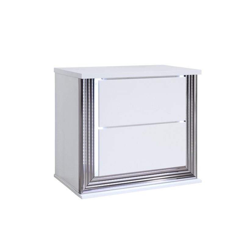LUNETTE DE LUMIÈRE LUMINEUSE AVEC DEL, Blanc
