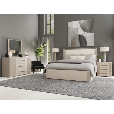 Cartrina King Panel Bed