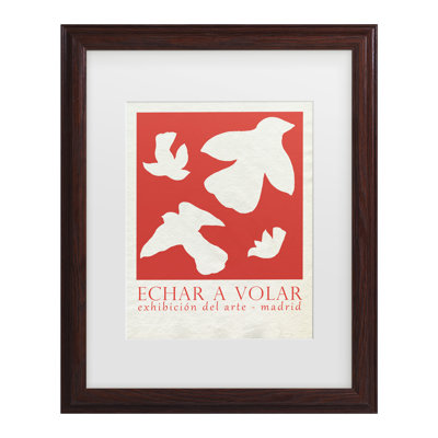 Bolog June Erica Vess Volar II Matted Framed Art