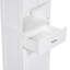 Armoire de salle de bain haute avec panier à linge, panier à linge inclinable et armoire de rangement supérieure, armoire d'entrée-1185667834