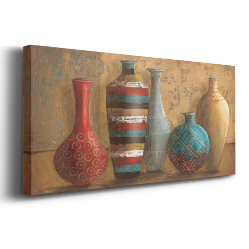 Vessels of Tabuk - Toile tendue avec châssis - Prêt à accrocher, H 20 po x l 50 po