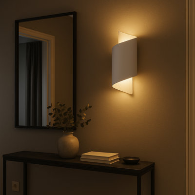 Montarello Steel Modern LED CCT Wall Light