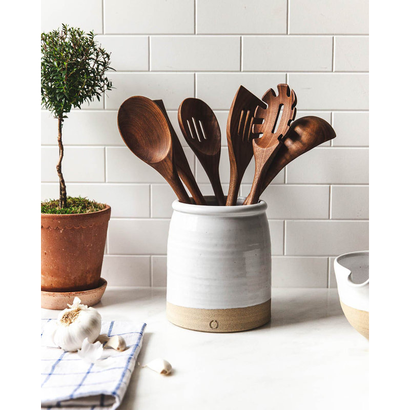 Essential Kitchen Utensils - Walnut