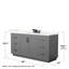 Meuble-lavabo simple autoportant de 66 po avec plateau en quartz Miranda-98284334-98181291-98181289