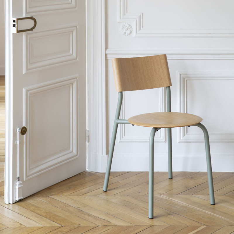 Chaise de salle à manger Hartin, Eucalyptus Grey