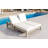 Outdoor Double Lounge Chair With 5-Position Adjustable Backrest For Each Seat, Wood Patio Chaise Lounge With Removable Cushions For Patio, Poolside, Garden (Cushion)-741403387