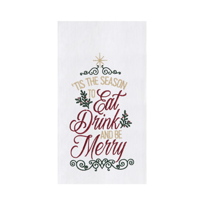 Serviette Eat, Drink & Be Merry