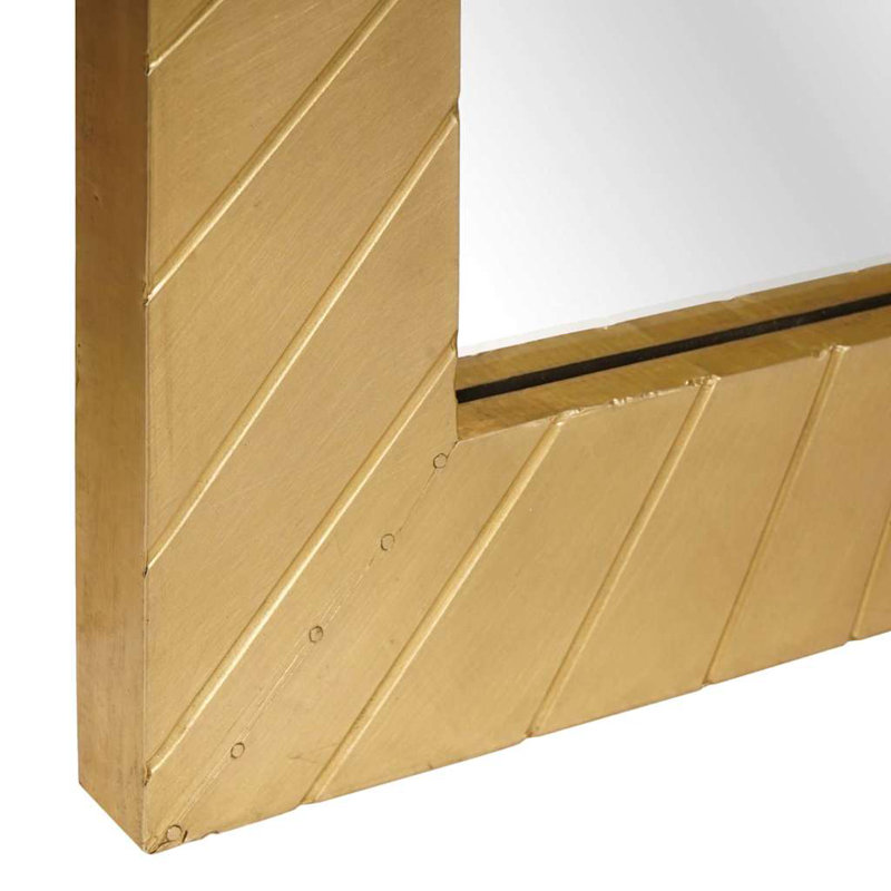 Solid Wood Rectangle Mirror