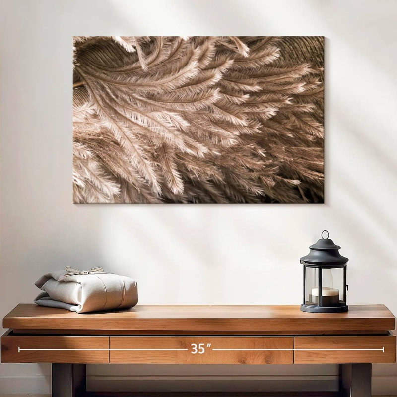 Brampt Ostrich Feathers, 16" H x 24" W