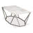 Trapezoid Solid Wood Top Single Coffee Table