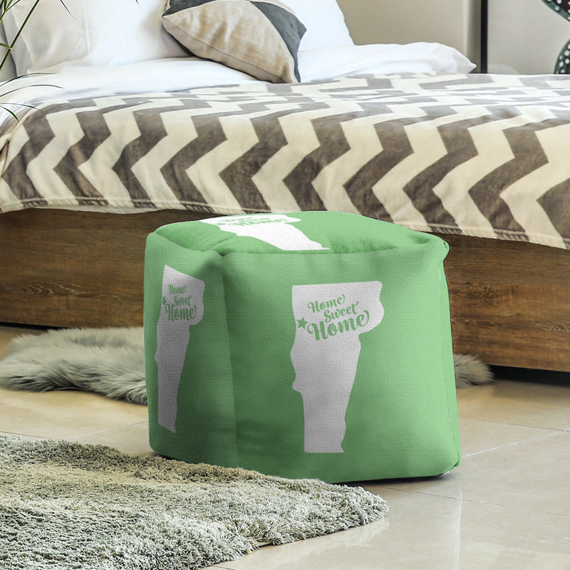 Repose-pieds à cubes burlington the home, Vert