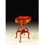Italian Inlaid Accent Table with Brass Ormolu