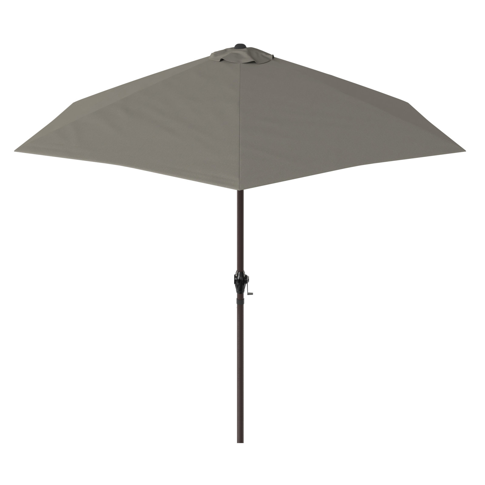 Astraea 108'' Outdoor Umbrella, Taupe - Polyester