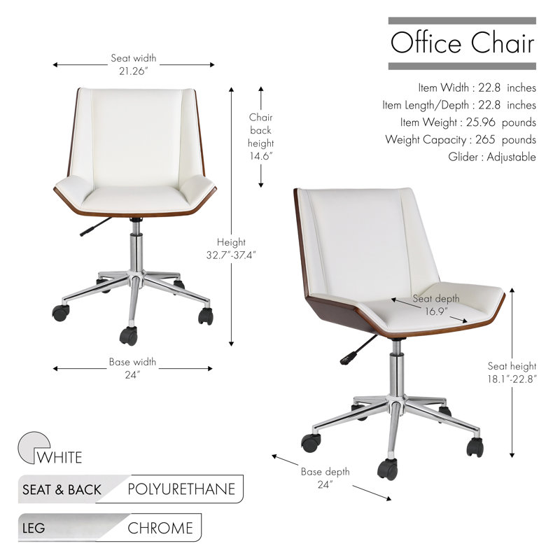 Stonecipher Task Chair, White