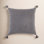 Colombina Embroidered Cotton Throw Pillow