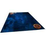 Luxurious Light Blue Color Antique Art Deco Chinese Wool Pile Rug