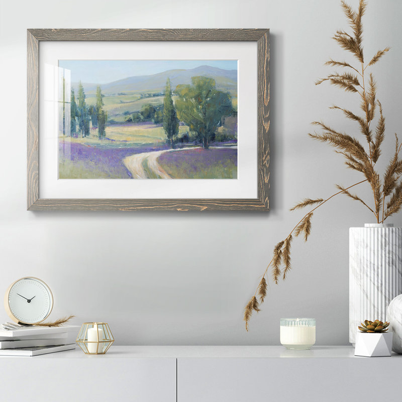 Lavande Meadow II, Gris, H 14 po x l 20 po x P 1,5 po