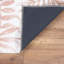 Tapis luxueux lavable à la machine, 4,9 x 7,5 pieds, 100% polyester, 1850 g / m², hauteur des poils: 0,2 pouce | Envers écologique en polyester recyclé | Parfait pour le salon et la chambre à coucher, conception douce et durable-975132682