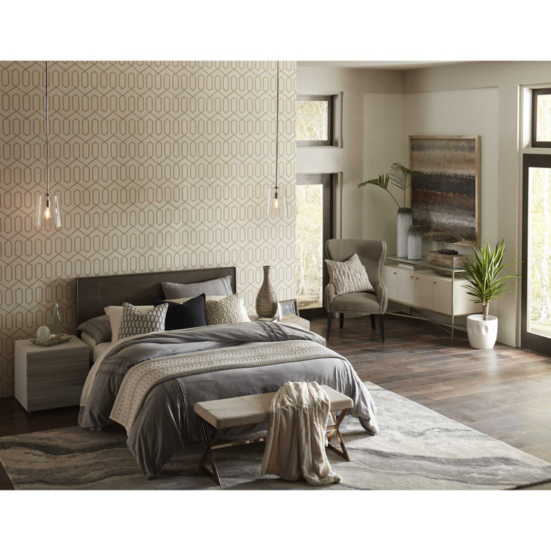 Luminaire suspendu conique à 1 lumière Selena, Argent clair, H 11,38 po x l 9 po x P 9 po