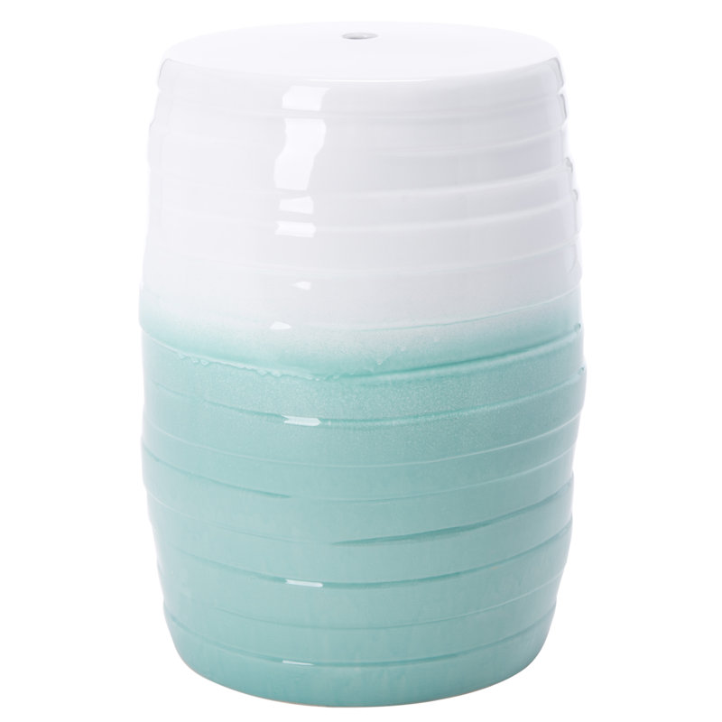 Tabouret de jardin Ceramic, Bleu sarcelle