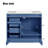 36'' Single Bathroom Vanity With Ceramics Top-991158022