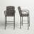Bella Wicker Outdoor 29 " H Patio Stool-1445342872