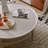 Household cream style solid wood coffee table-103109360