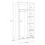 2 Door Manufactured Wood Wardrobe