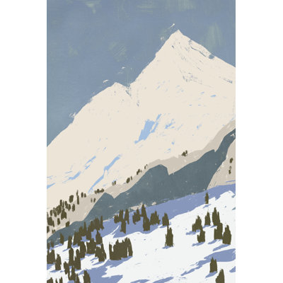 Bunny Slopes I 1 Piece Wrapped Canvas Painting