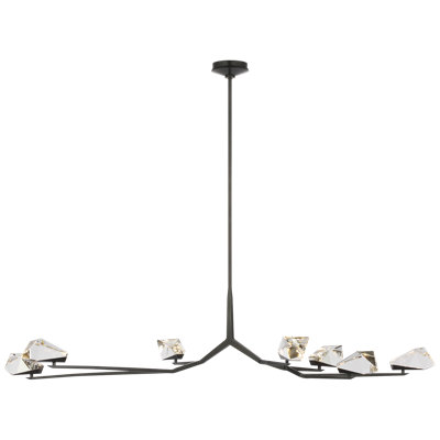 Waterford Carraig 65" 7 Light Chandelier with Clear Crystal