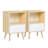 Ligon 15.7'' W Particle Board / Chipboard Nightstand