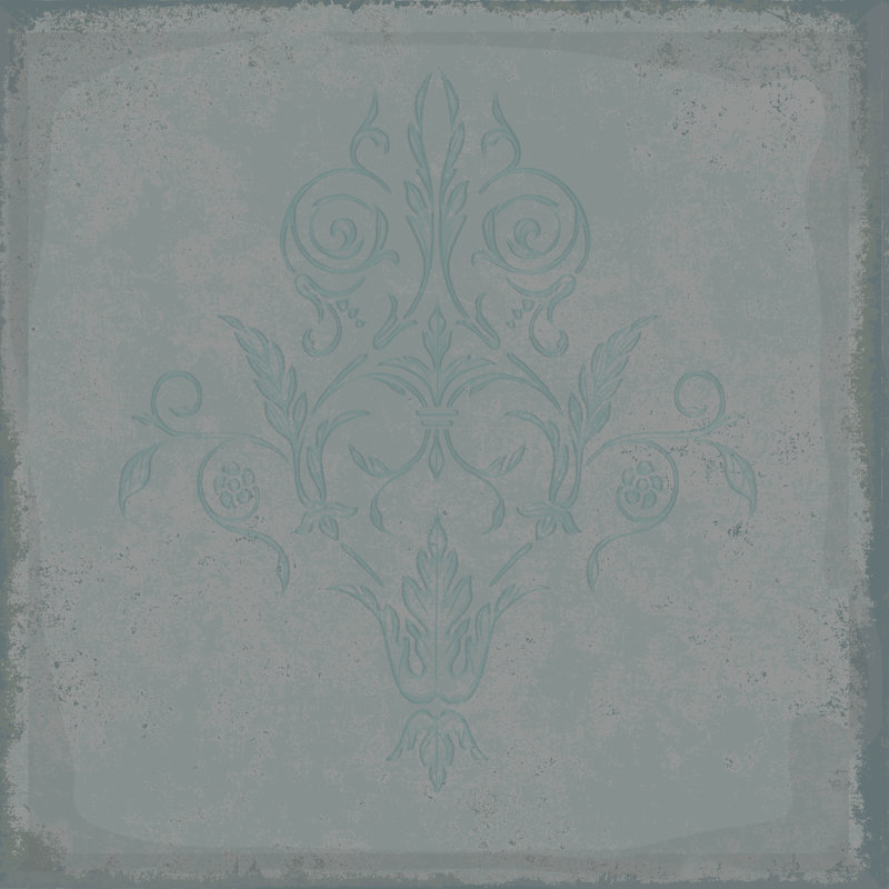 Albemarle Albery Damask Wallpaper Roll, Aqua