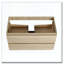 Meuble-lavabo mural sans lavabo-123995890