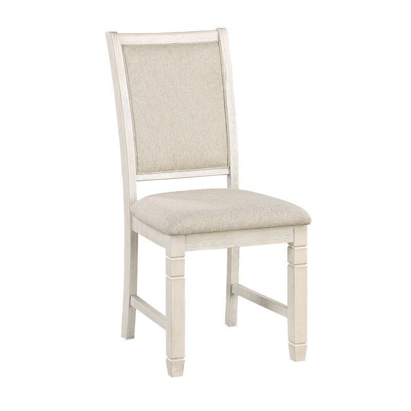 Chaise de salle à manger, Blanc antique