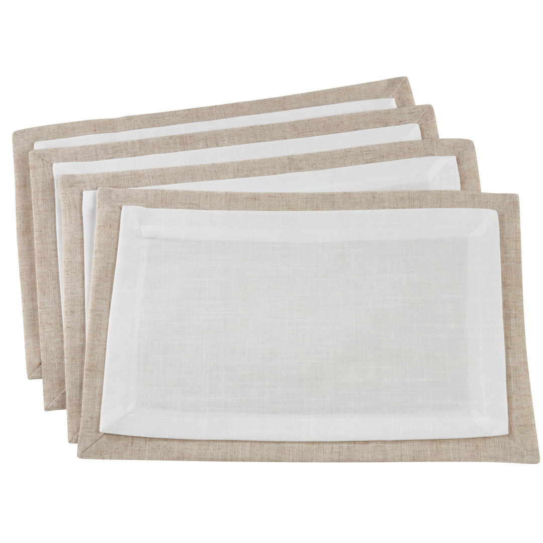 Frye 19" Linen Placemat (Set of 4) Highland Dunes 