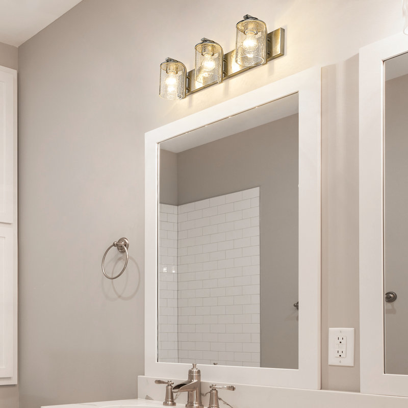 Foua 3 - Light Dimmable Vanity Light, Brushed Nickel