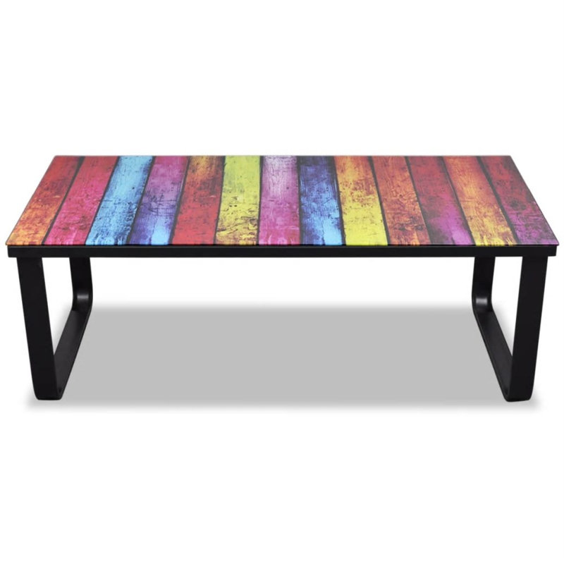 Table basse Wieze, Arc-en-ciel