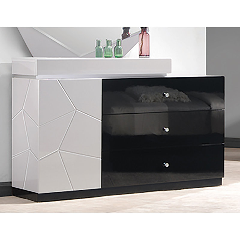 Commode combinée 4 tiroirs Athlone